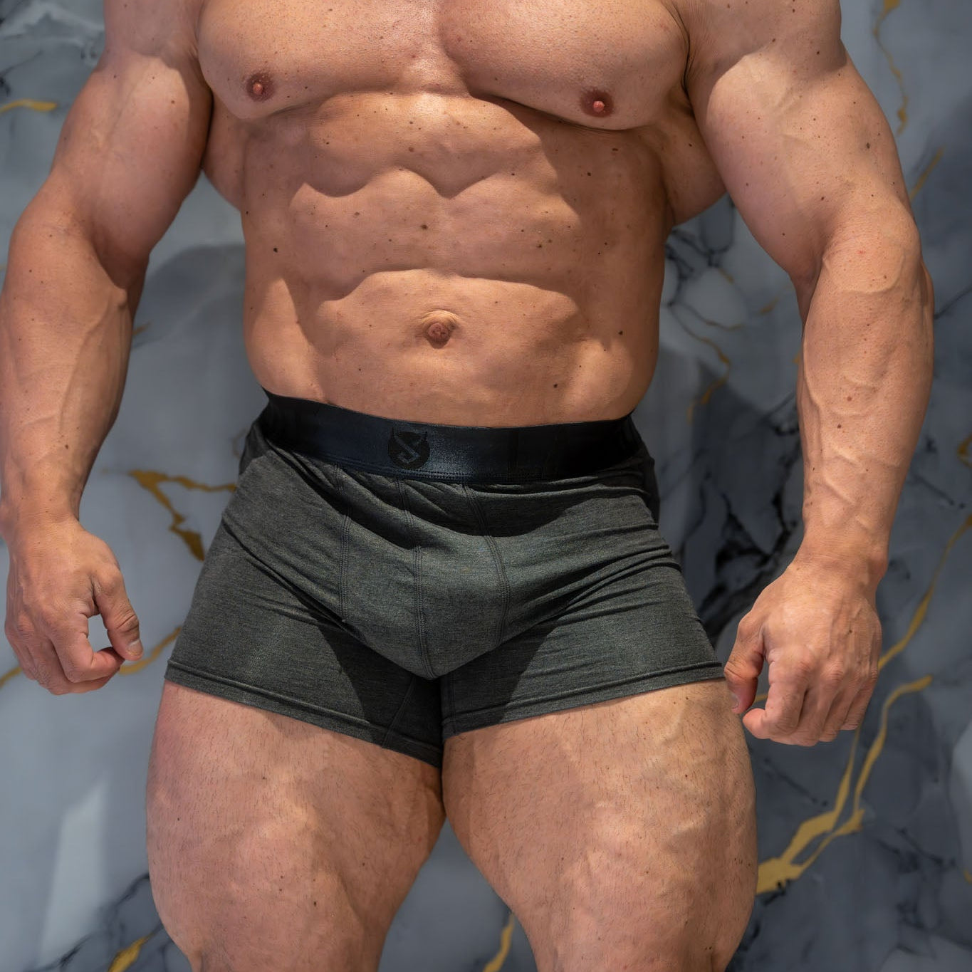 ESSENTIAL BAMBOO BOXER MED RISE PACK OF 3