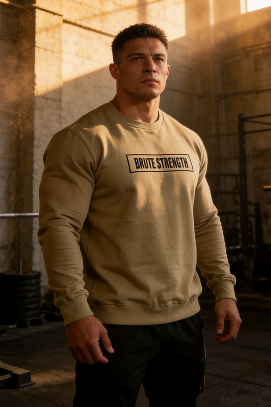 "BRUTE STRENGTH" CREWNECK SWEATSHIRT